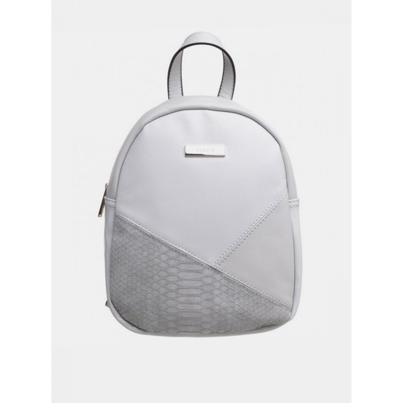 Bessie London Grey Backpack