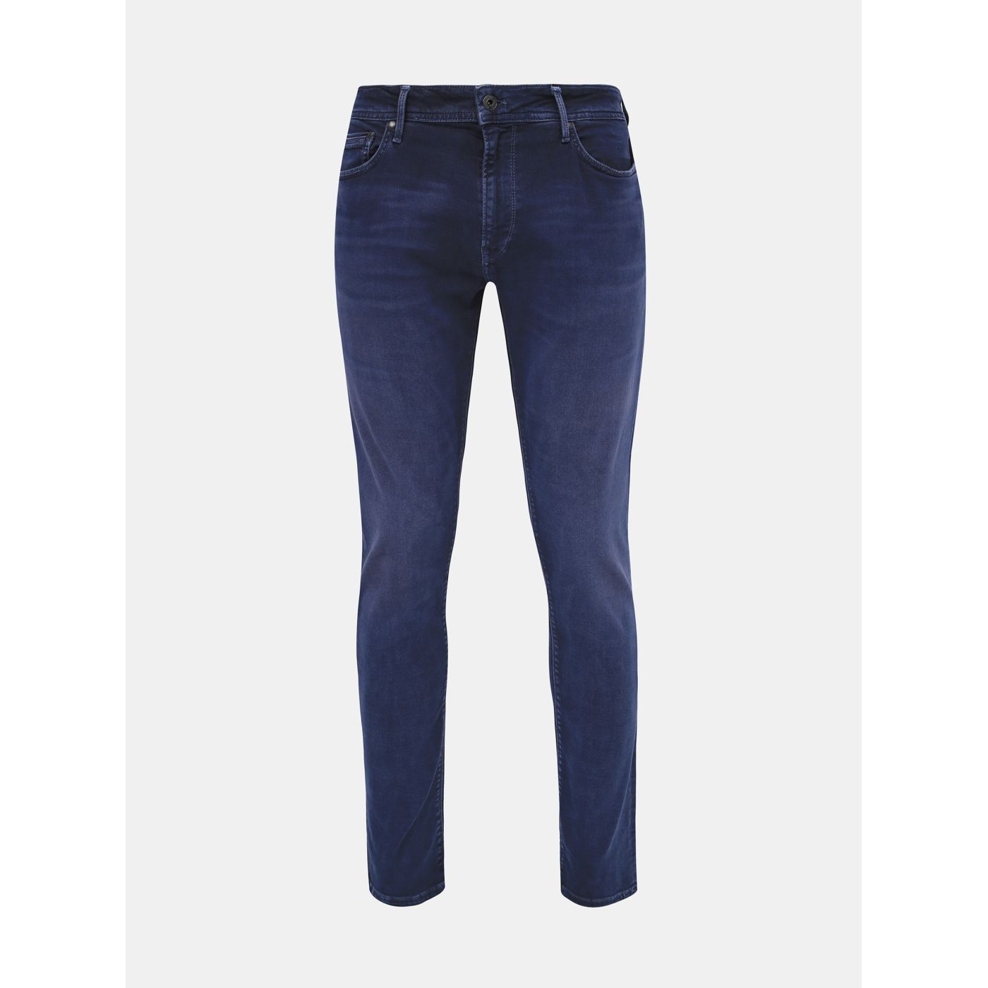 Dark Blue Men's Elongated Tapered Fit Jeans Pepe Jeans Stanley
