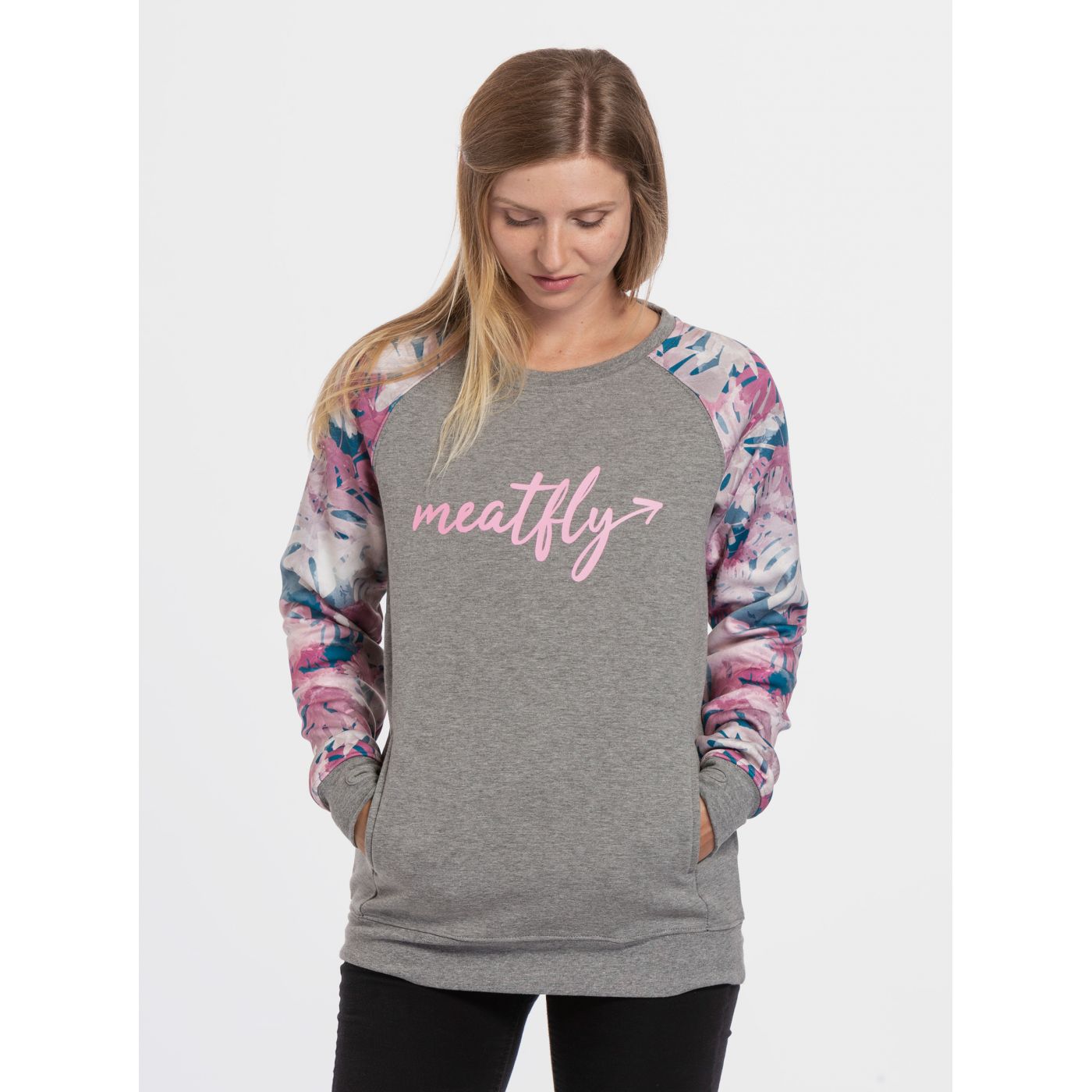 Grey Women's Meatfly Robin Sweatshirt