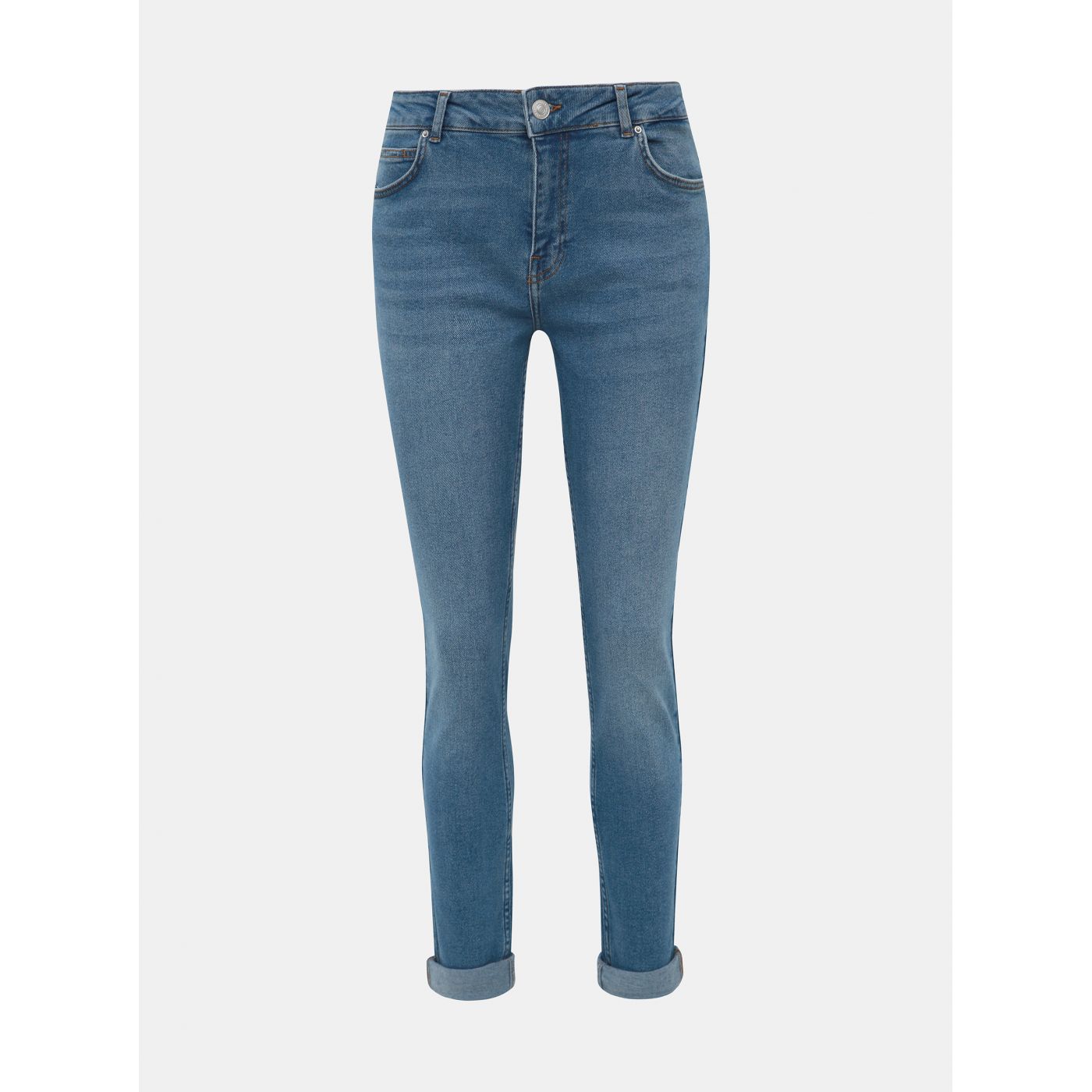 Blue tapered fit jeans Noisy May Katie