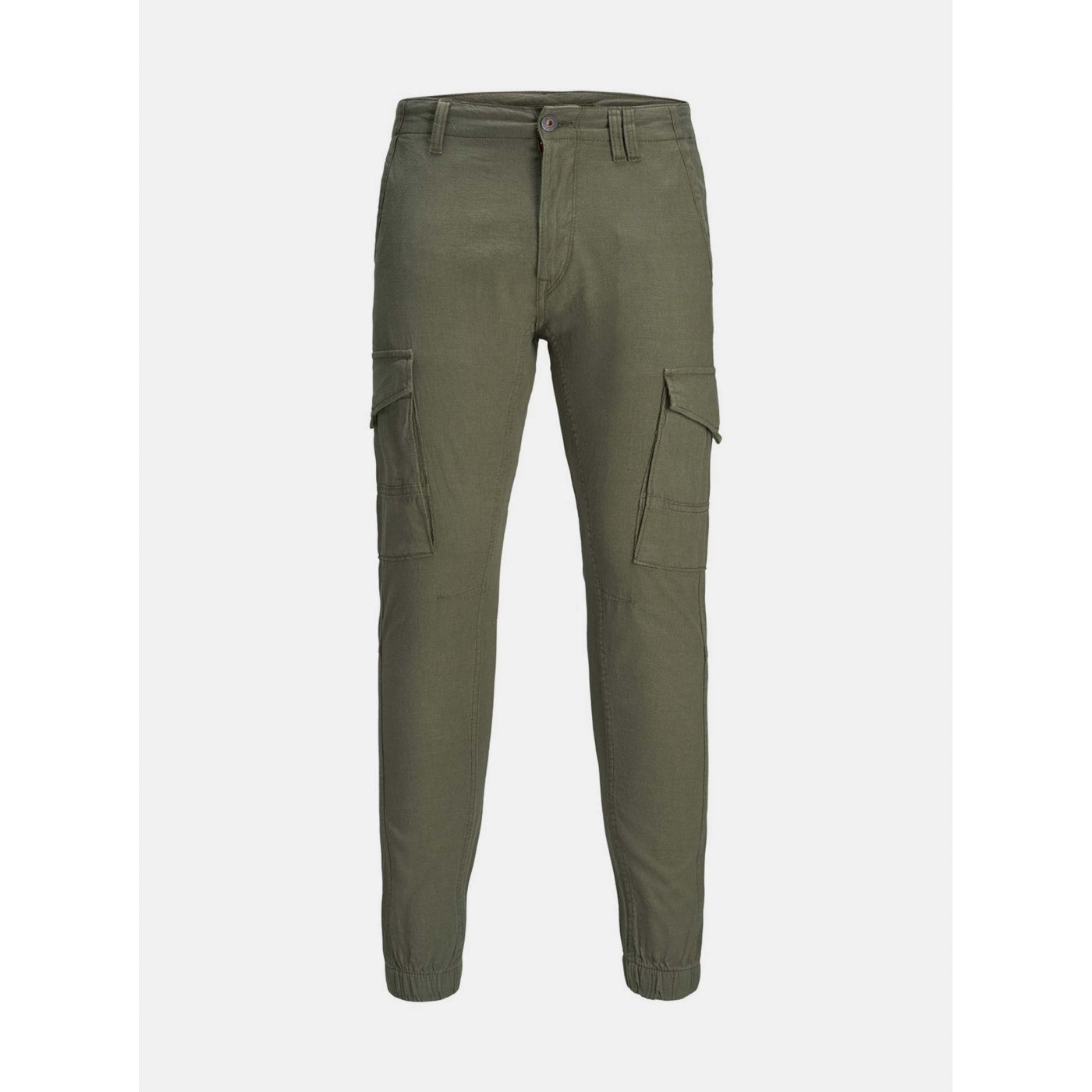 Dark green trousers with flax flax flax Jack & Jones Paul