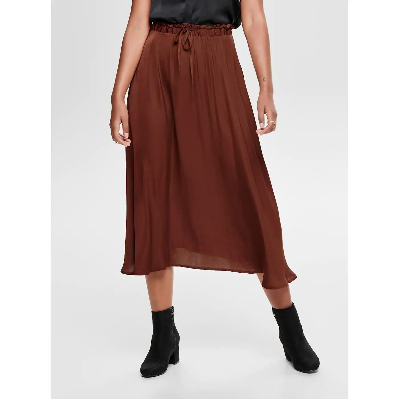 Jacqueline de Yong Appa Brown Skirt
