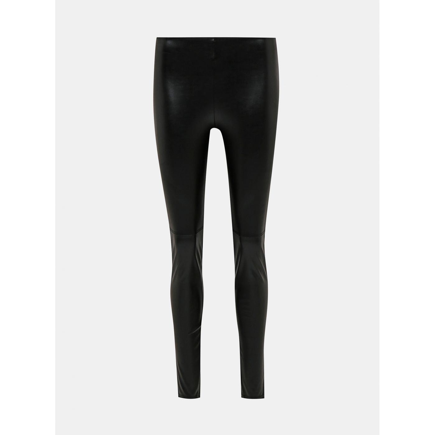 Marie Claire's Black Leather Leggings
