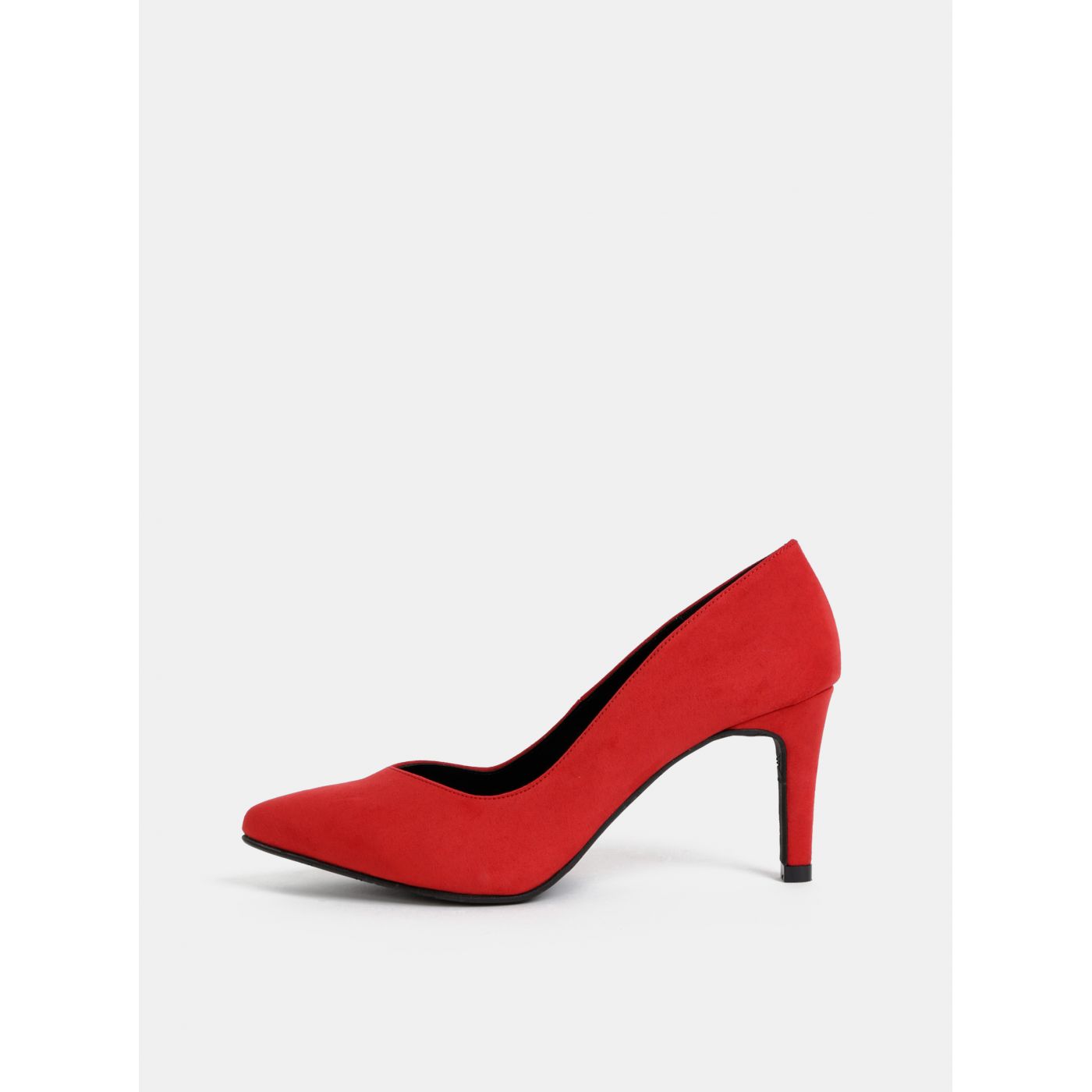 Red pumps in suede ojju