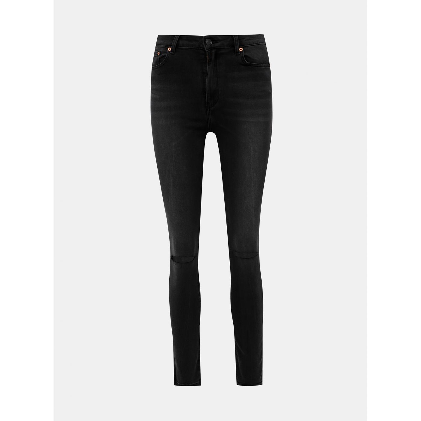 Dark grey skinny fit jeans TALLY WEiJL