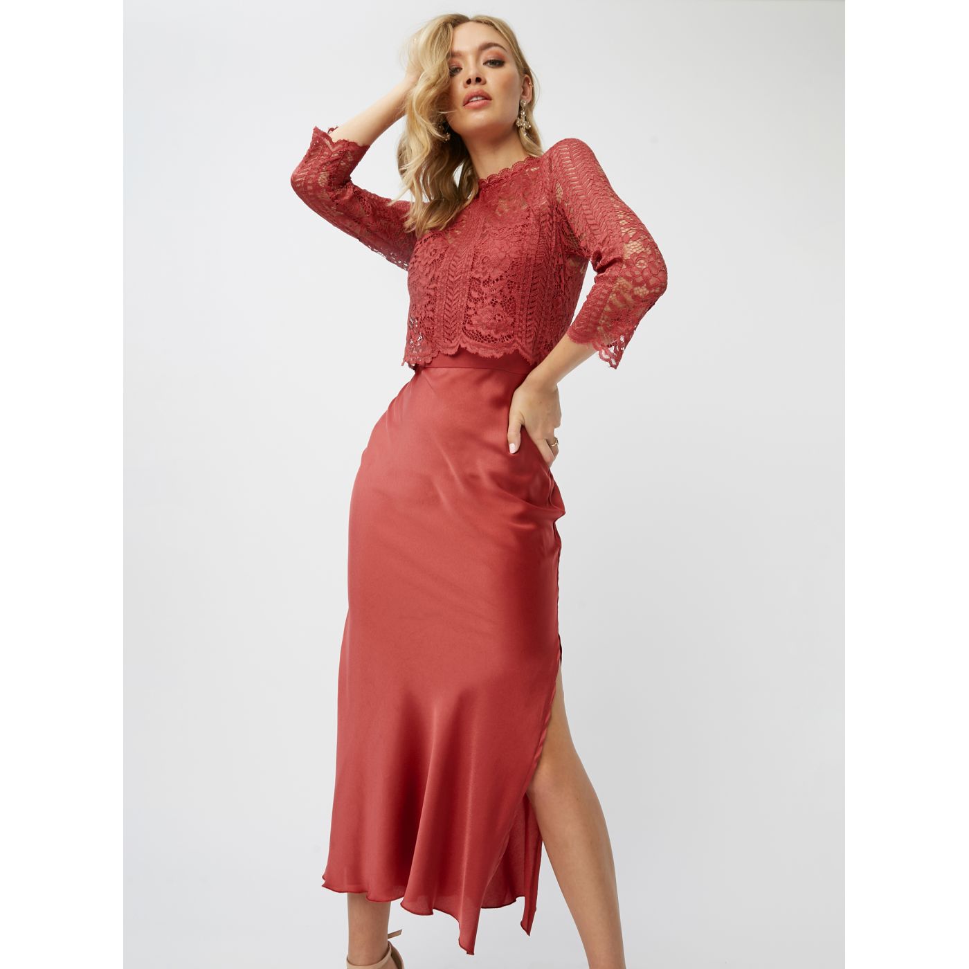 Naiste kleit Little Mistress Satin