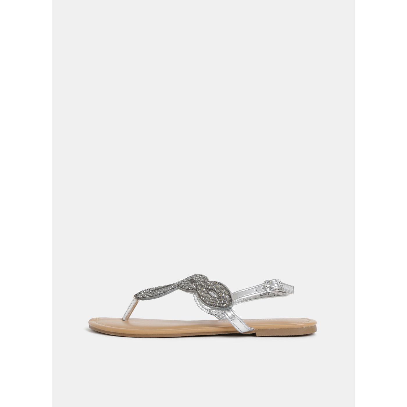 Sandals in silver Dorothy Perkins