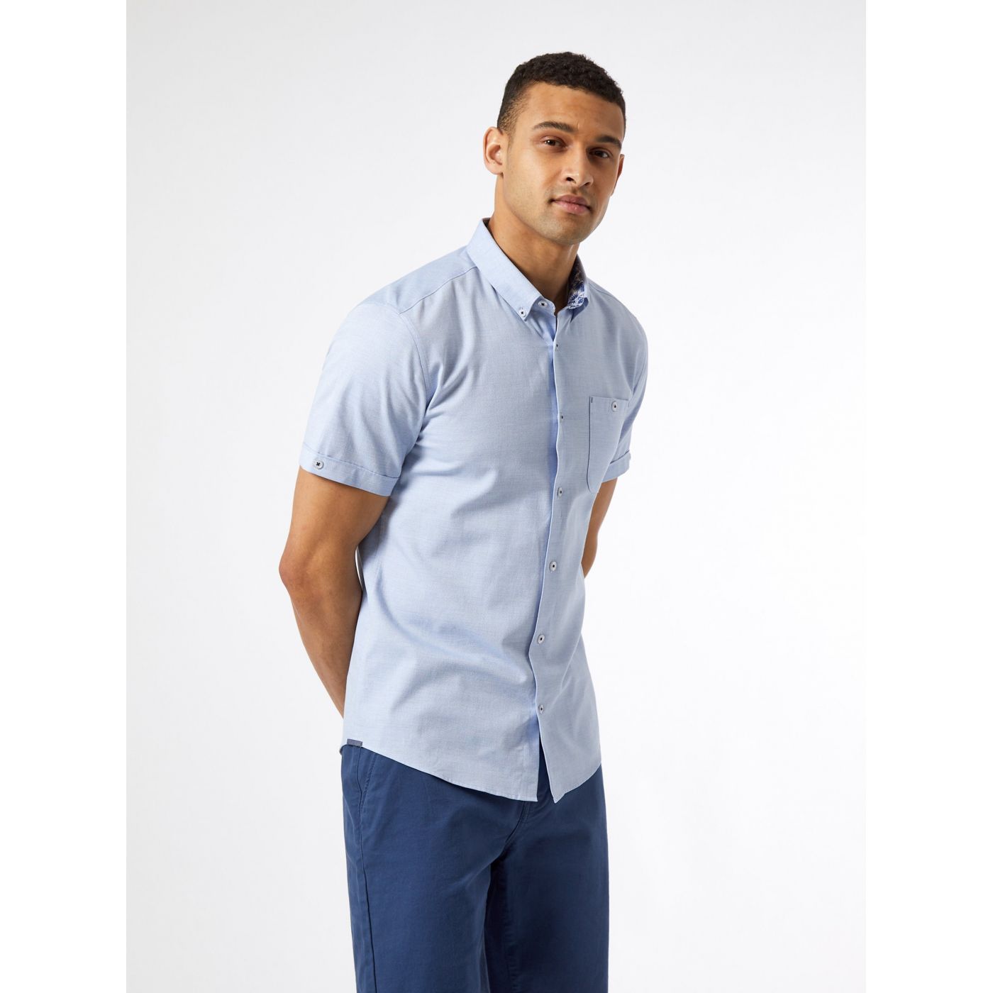 Burton Menswear London Light Blue Shirt
