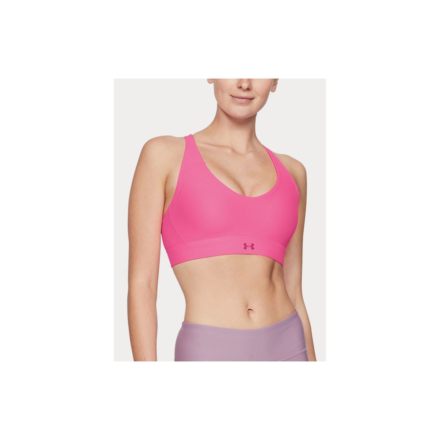 Sports Bra Under Armour VANISH Mid Bra -PNK
