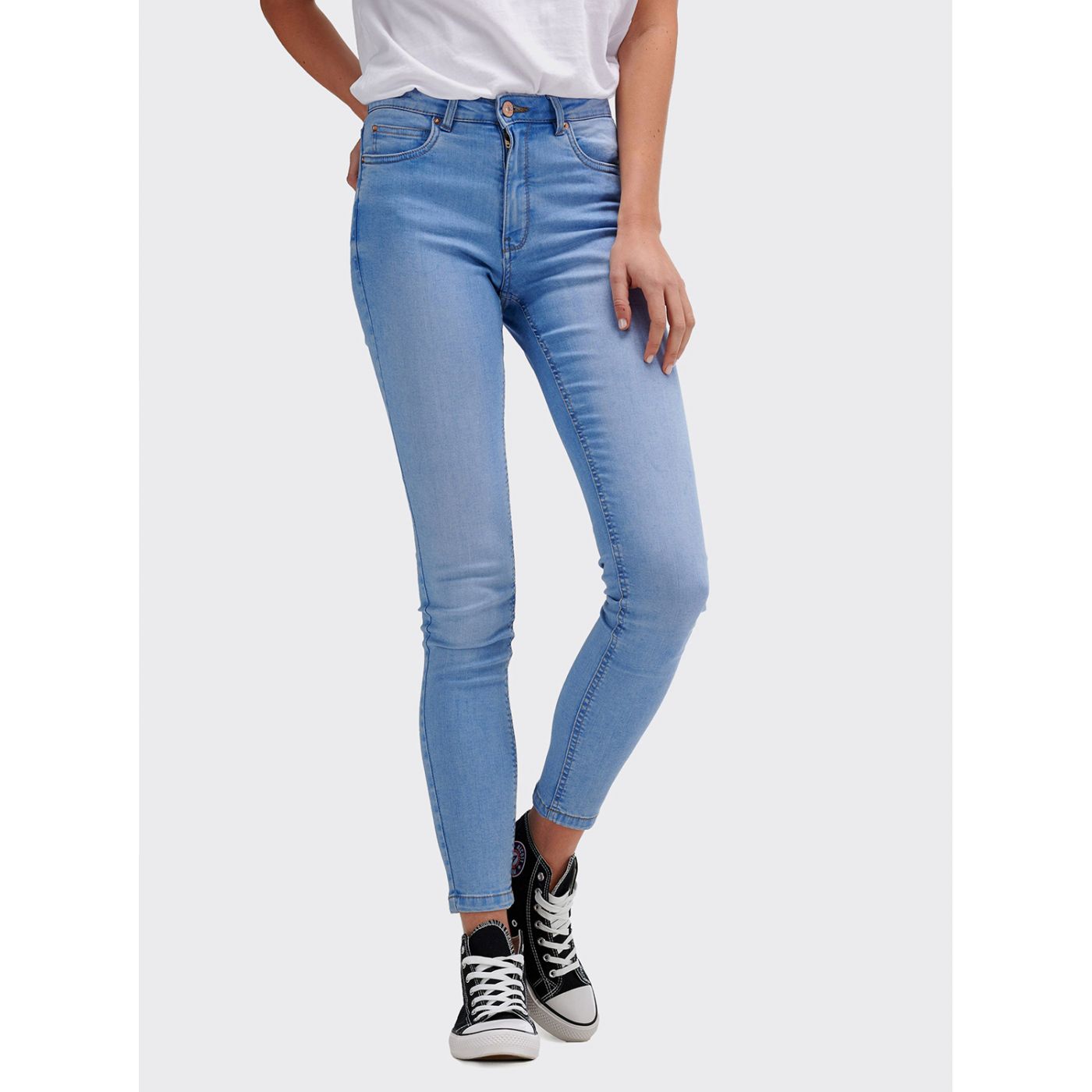 Blue Women's Skinny Fit Jeans Alcott