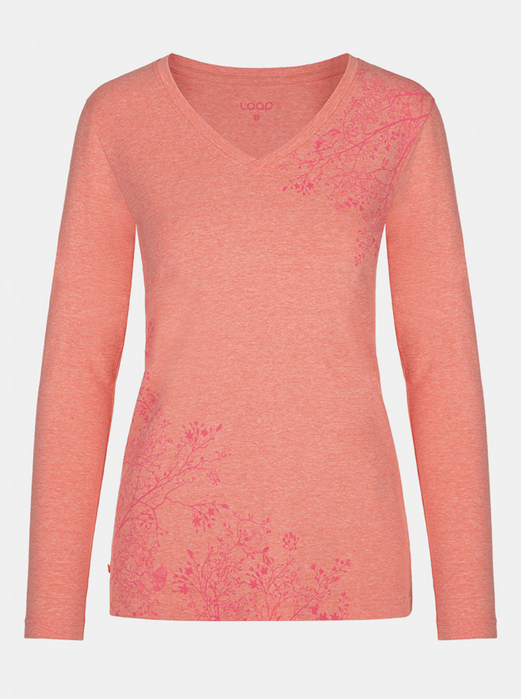 Pink Women's Floral T-Shirt LOAP