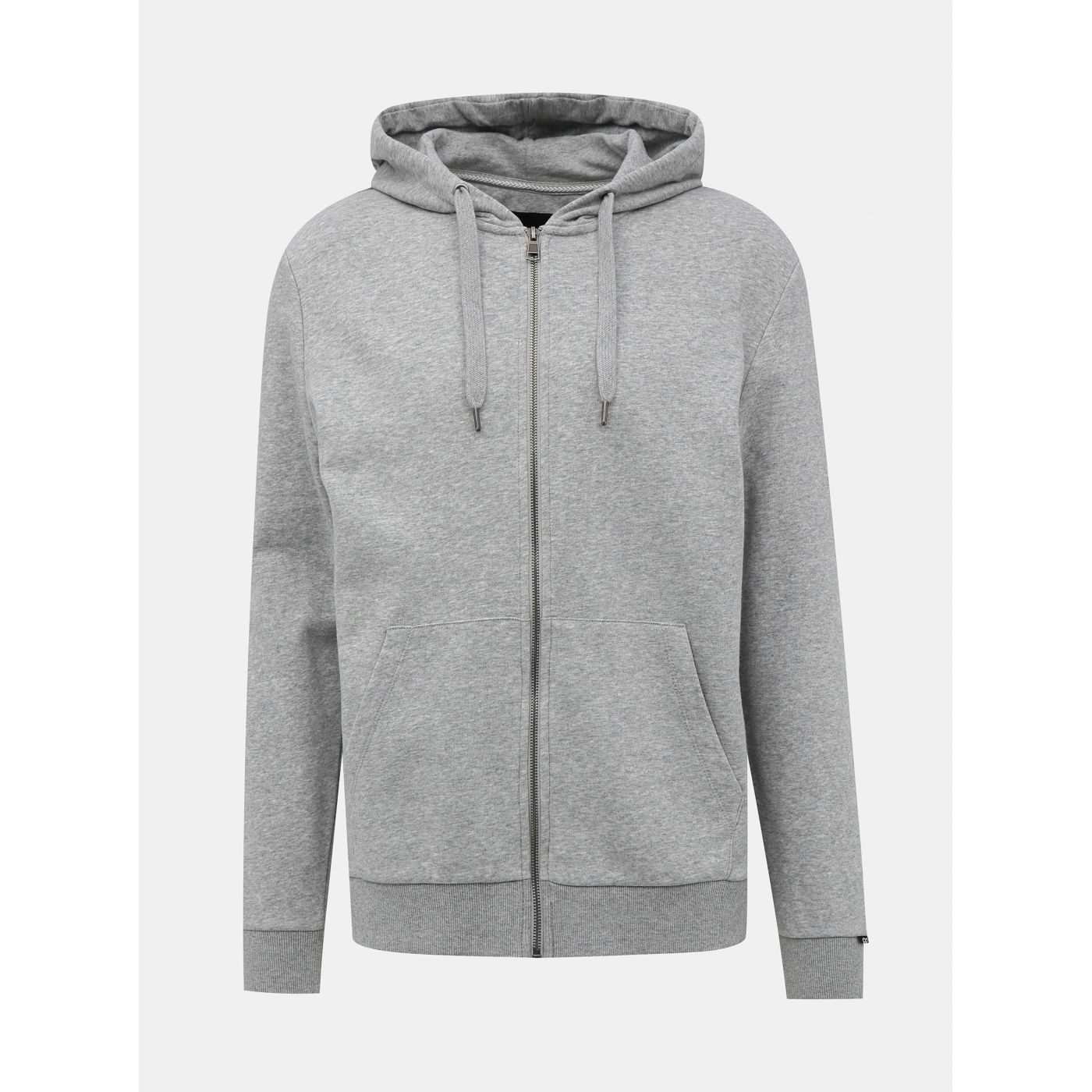 Light grey men's basic sweatshirt ZOOT Kevin