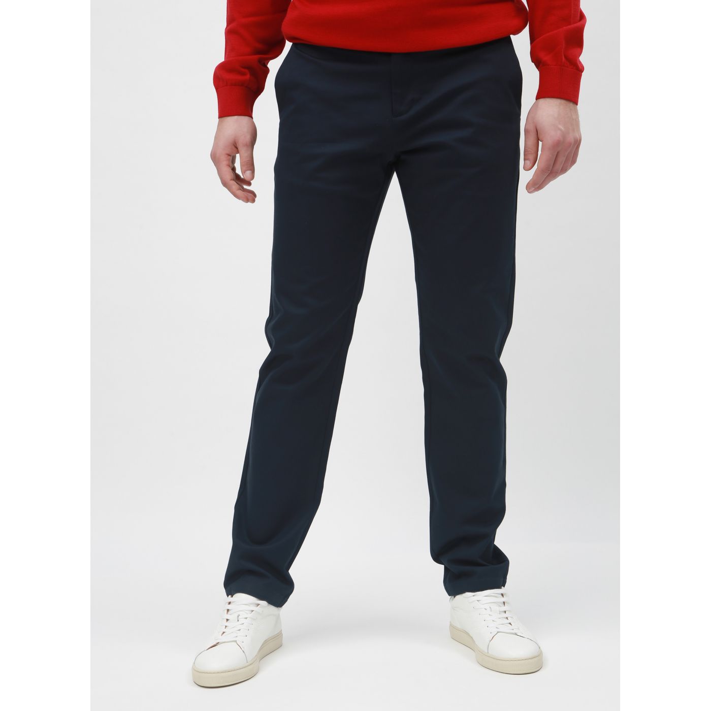 Dark Blue Slim Pants Selected Homme Carlo