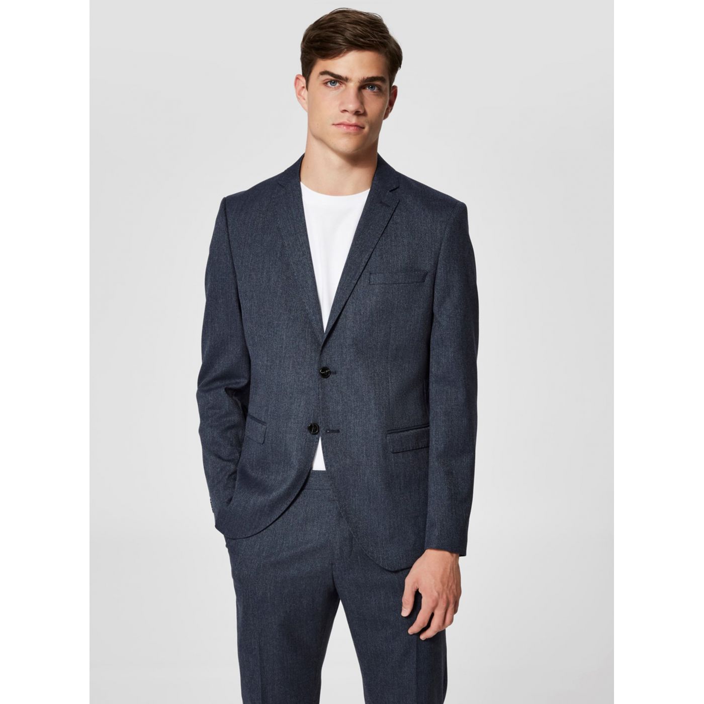 Selected Homme Navy Suit Jacket