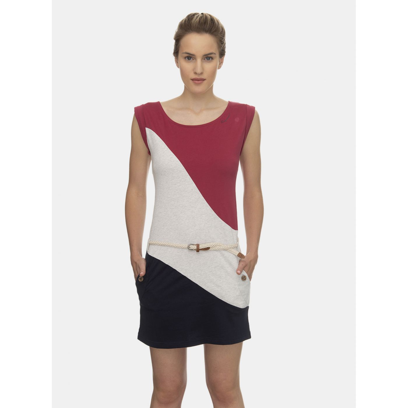 Black-cream Ragwear Dress