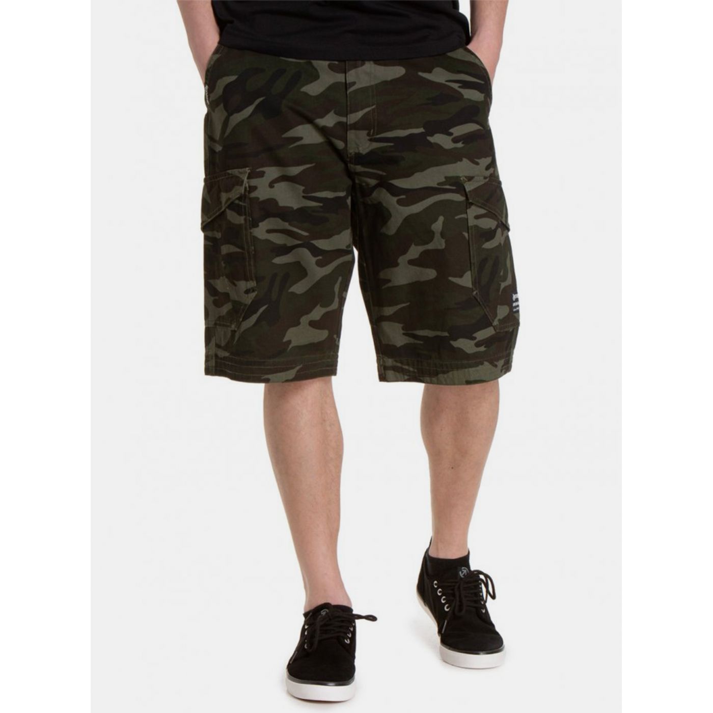 Khaki Men's Meatfly Icon Camouflage Shorts