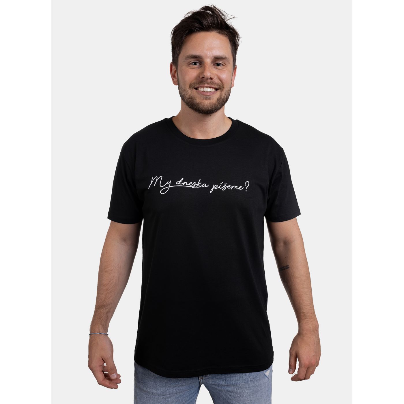 Black men's T-shirt ZOOT Original We write today?