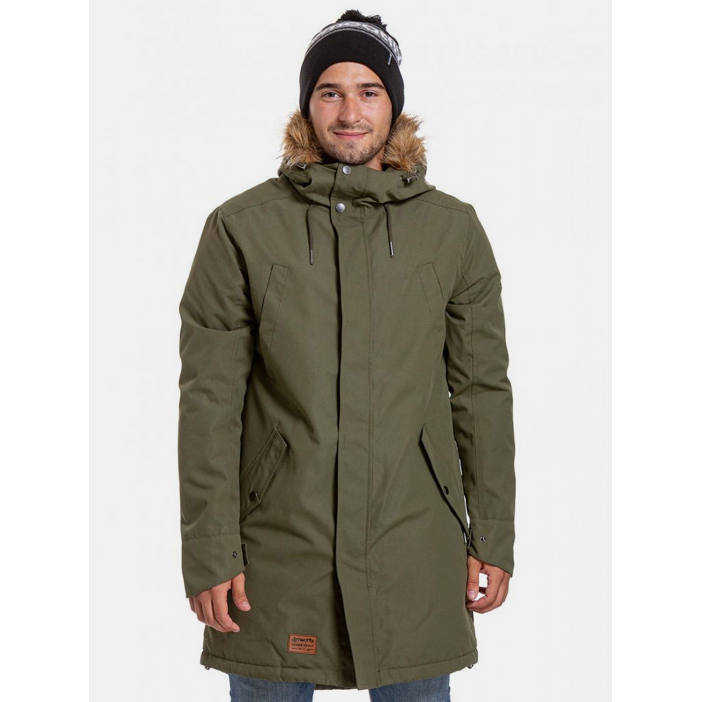 Khaki Men's Winter Parka Meatfly