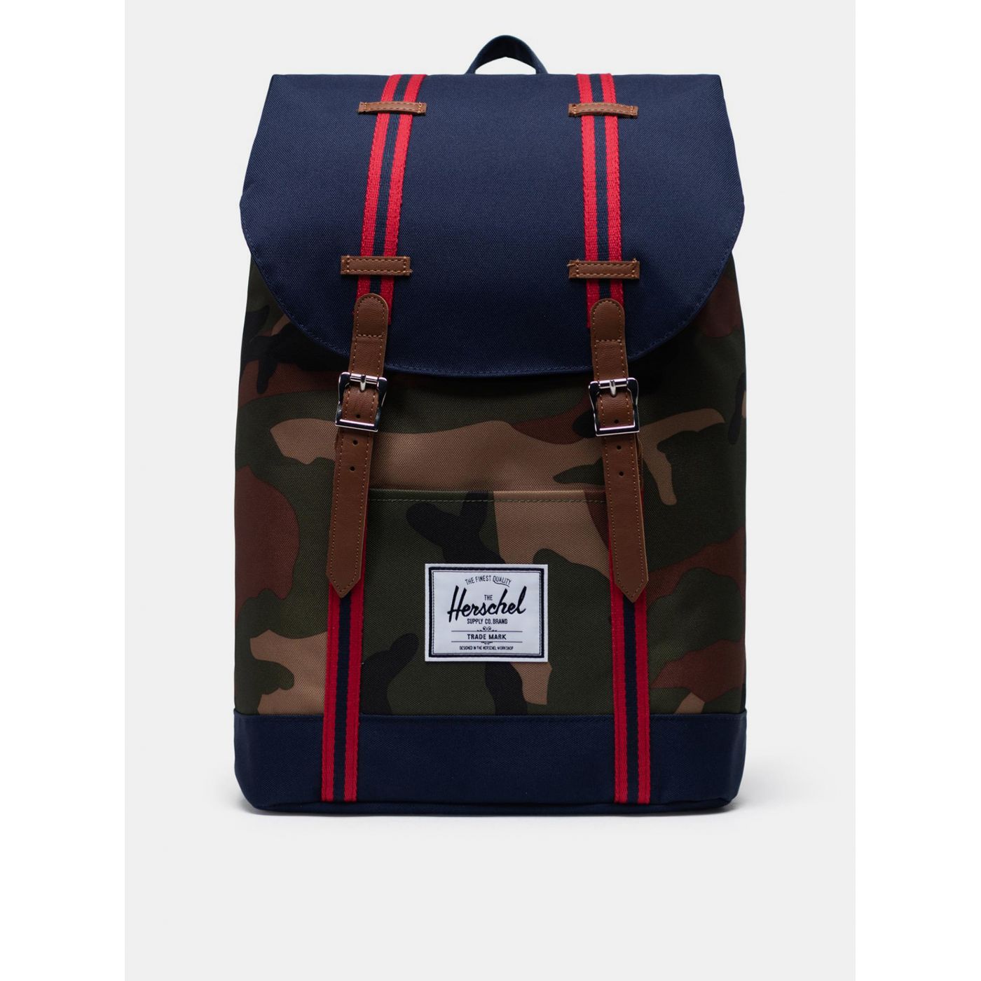 Blue Patterned Herschel Supply Backpack
