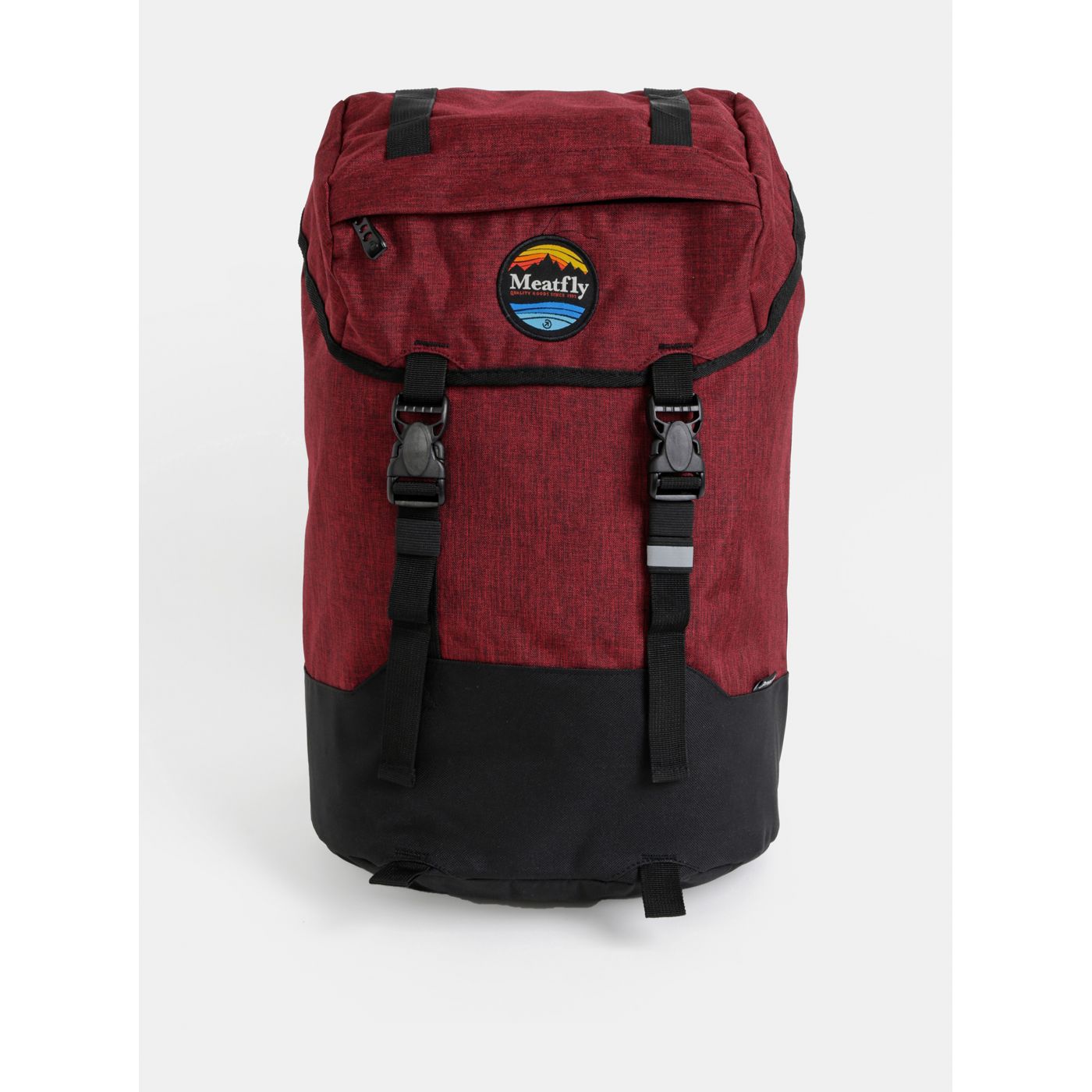 Burgundy Backpack Meatfly Pioneer 4 26 l