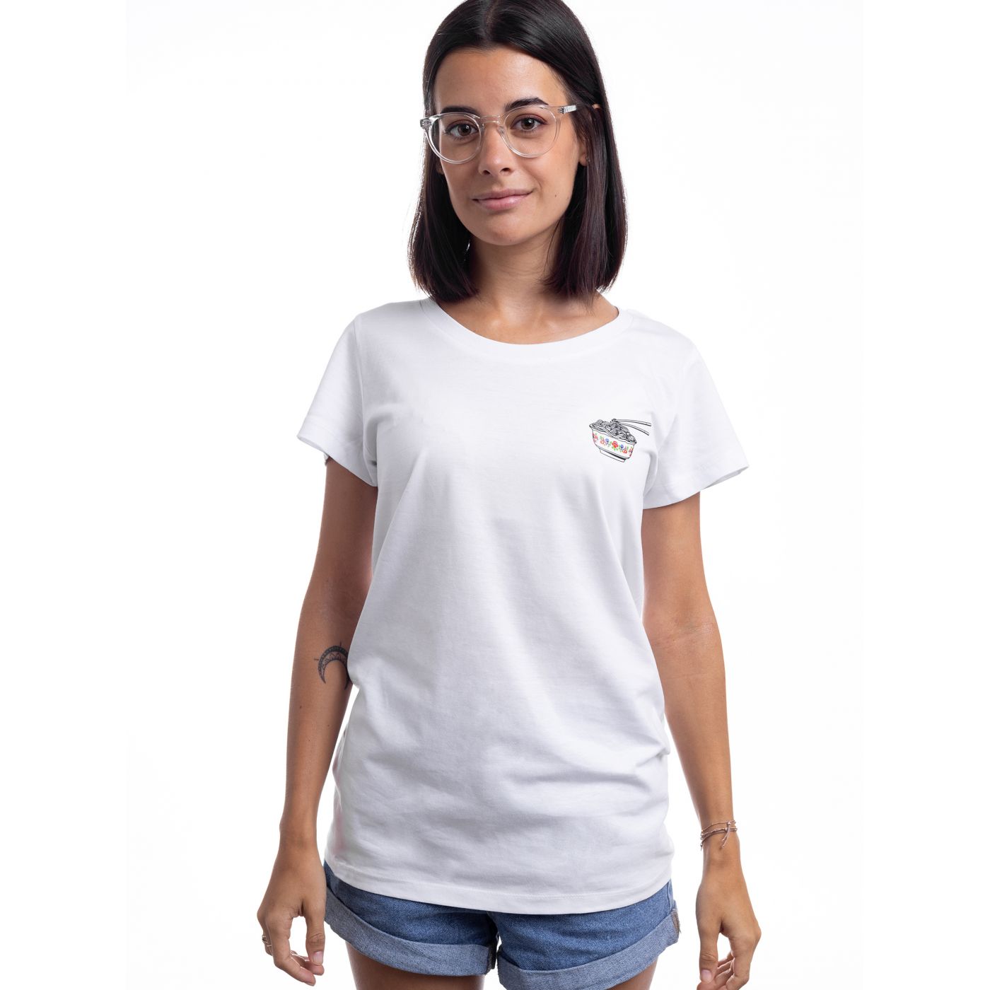 White Women's T-Shirt ZOOT Original Czech Phólklór