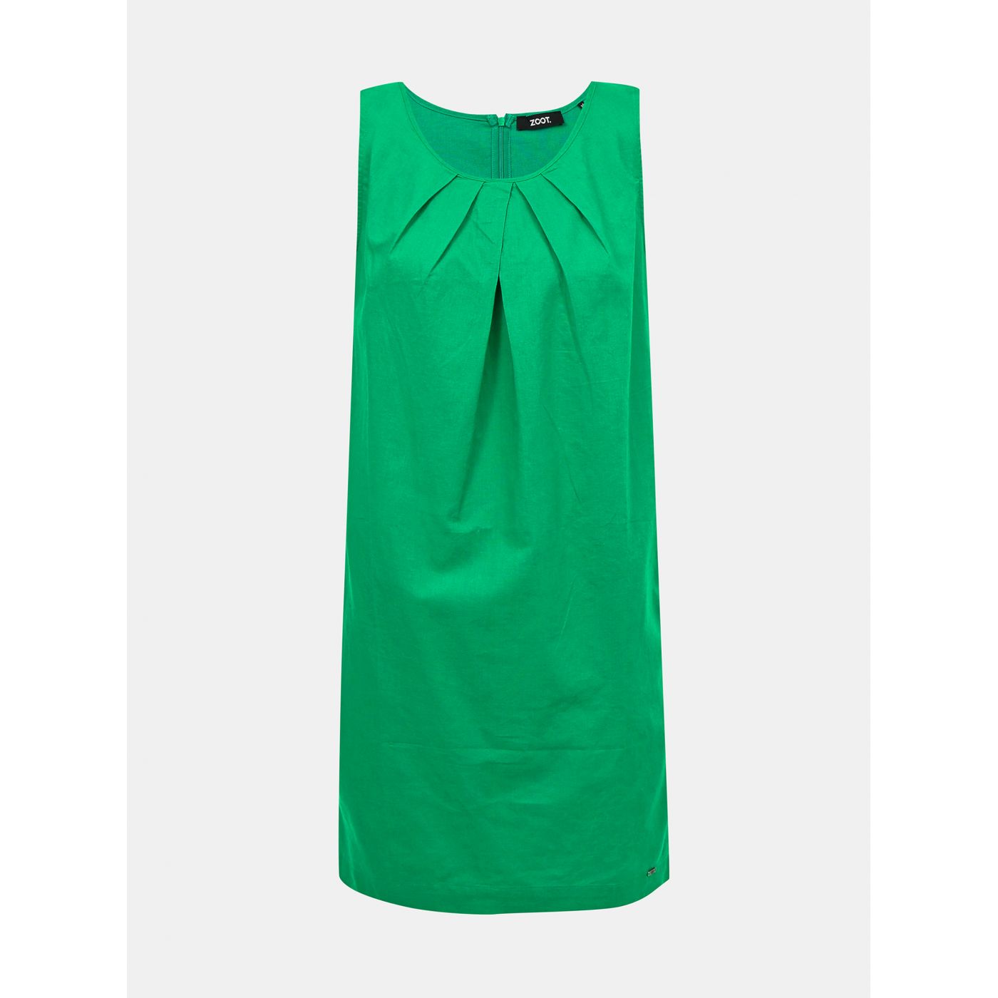 Green Linen Dress ZOOT Eleonora