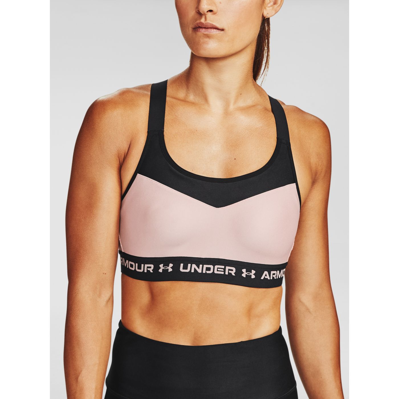 Under Armour Armour High Crossback Bra Bra-BRN