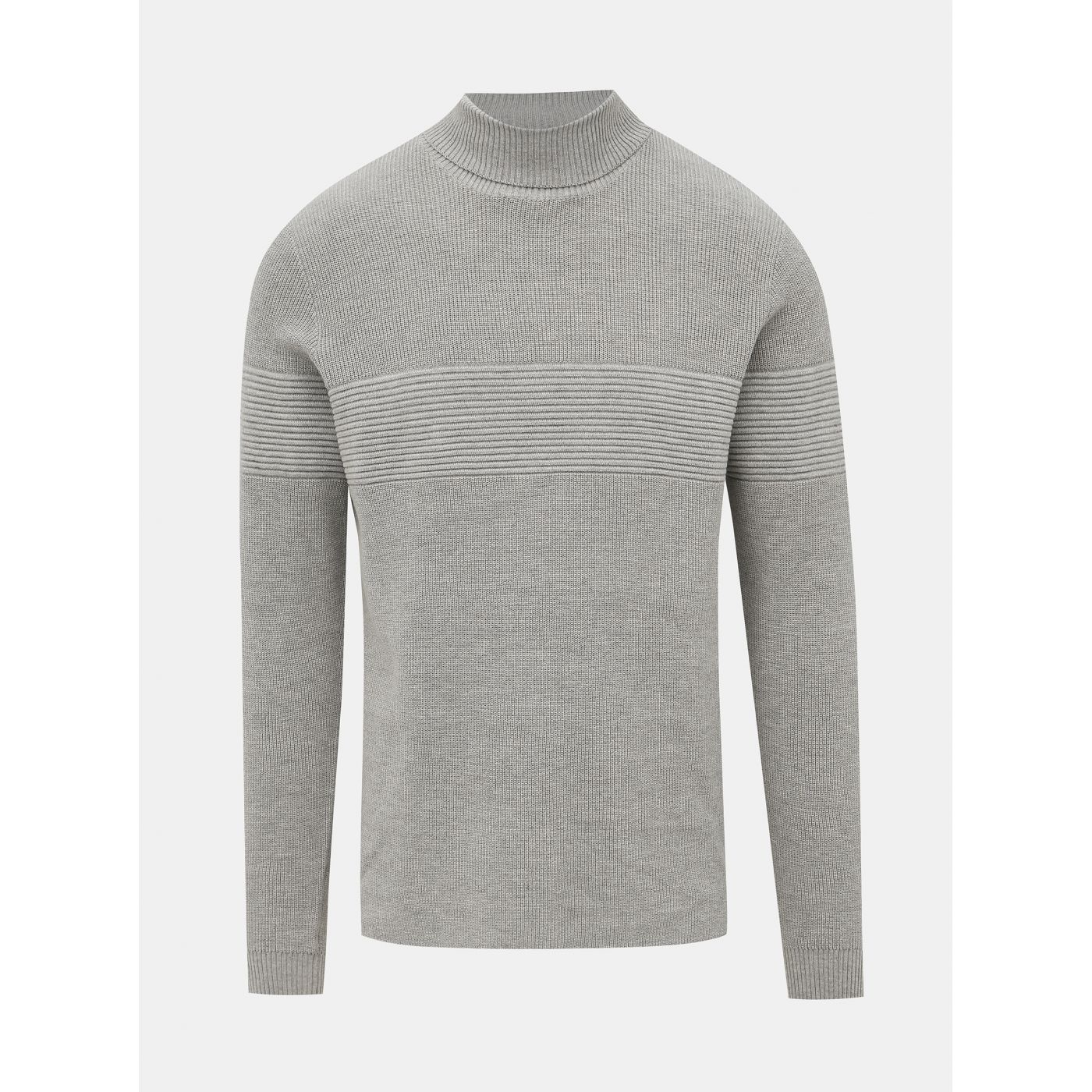 Lindbergh Light Grey Turtleneck