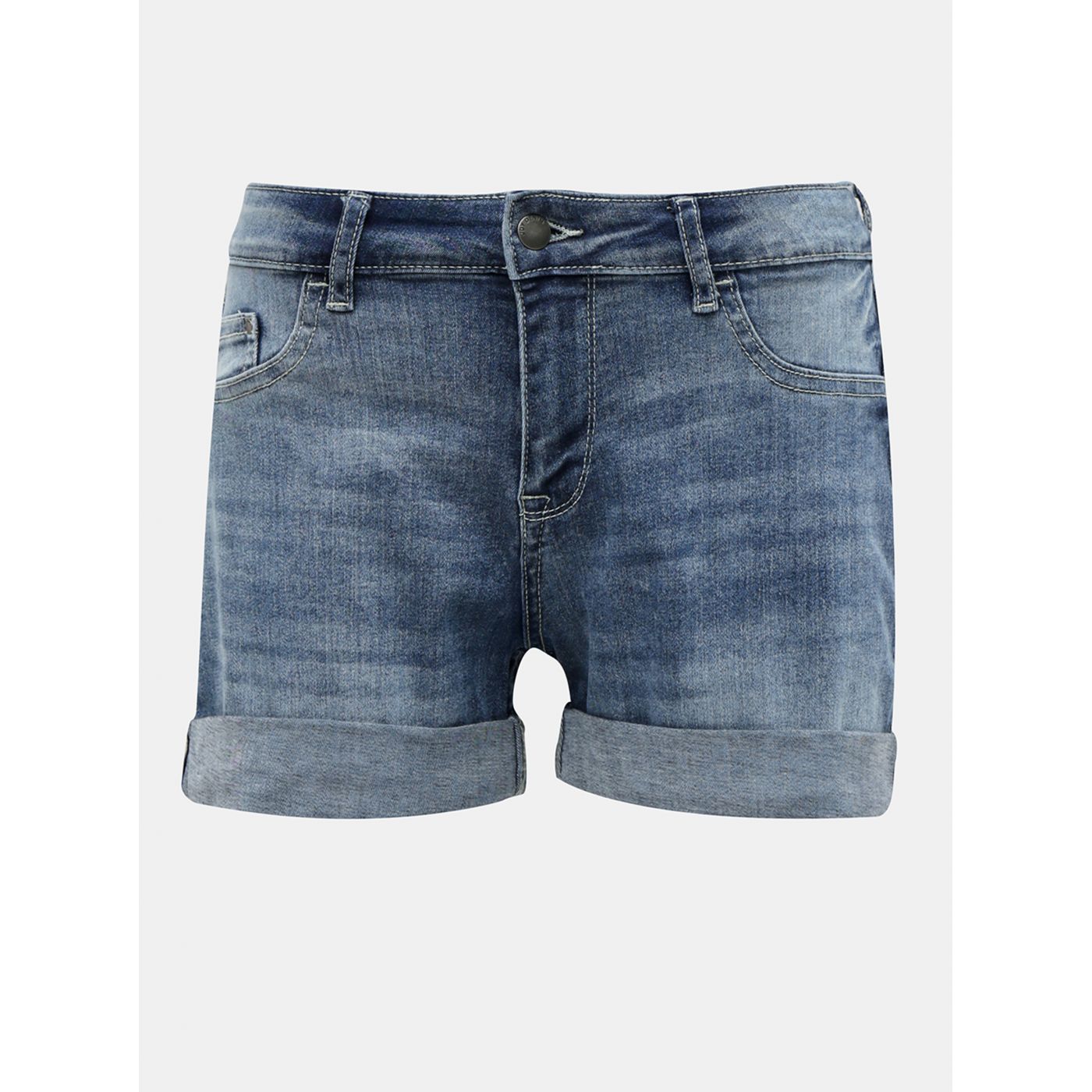 Jacqueline de Yong Polli Blue Denim Shorts