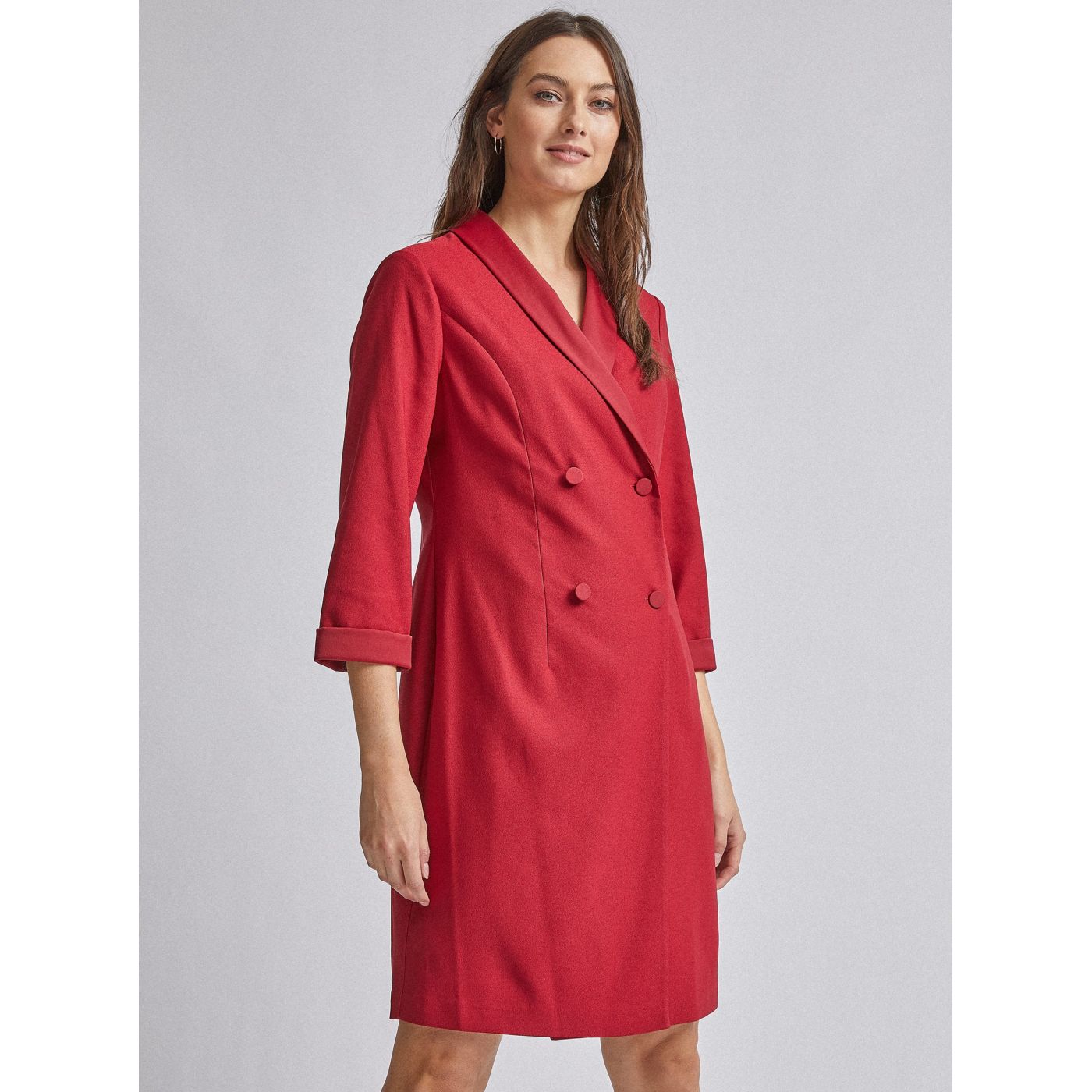 Dorothy Perkins Burgundy Dress
