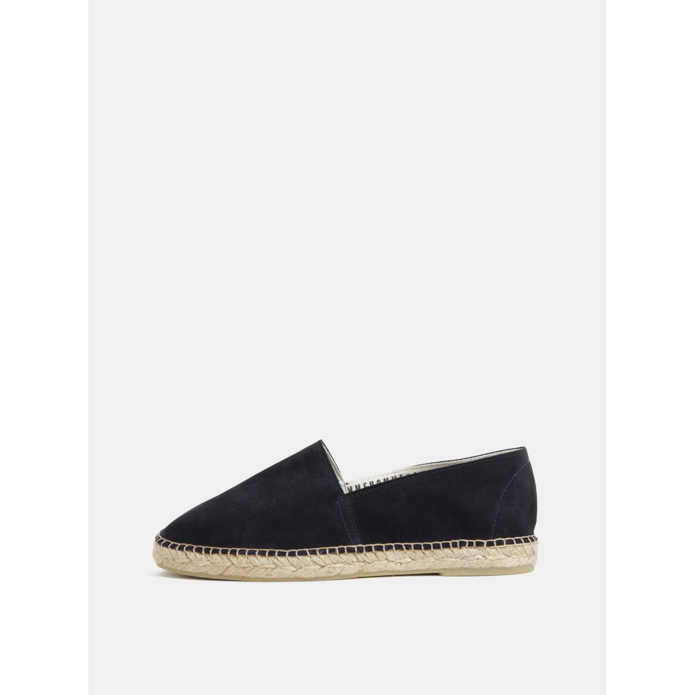Dark Blue Men's Suede Espadrilles Selected by Homme Hajo