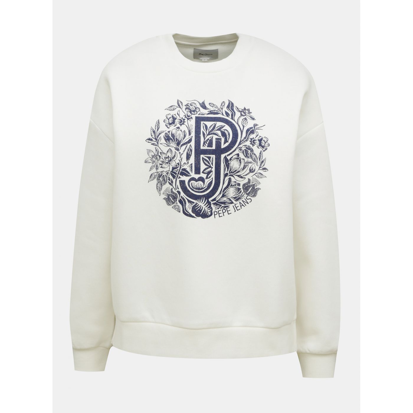 Cream Women's Pepe Jeans Sweatshirt