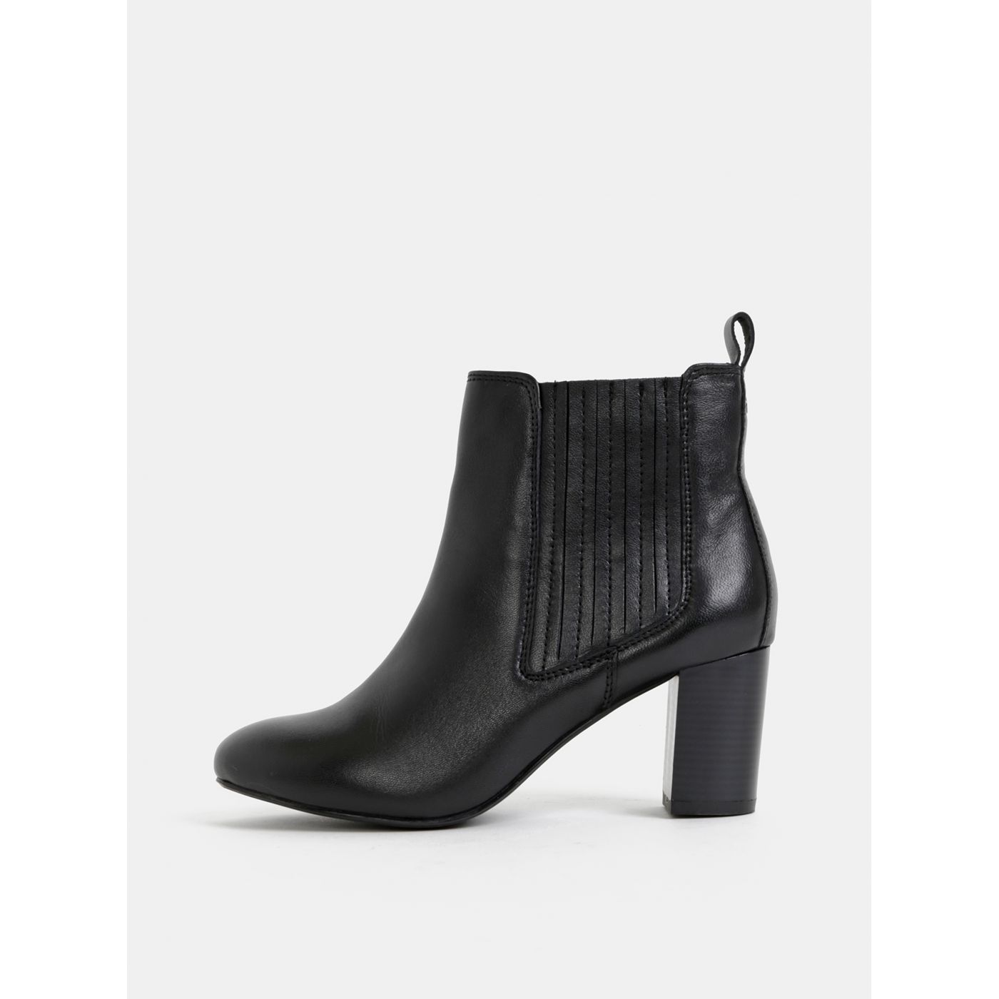 Black leather chelsea shoes Dorothy Perkins