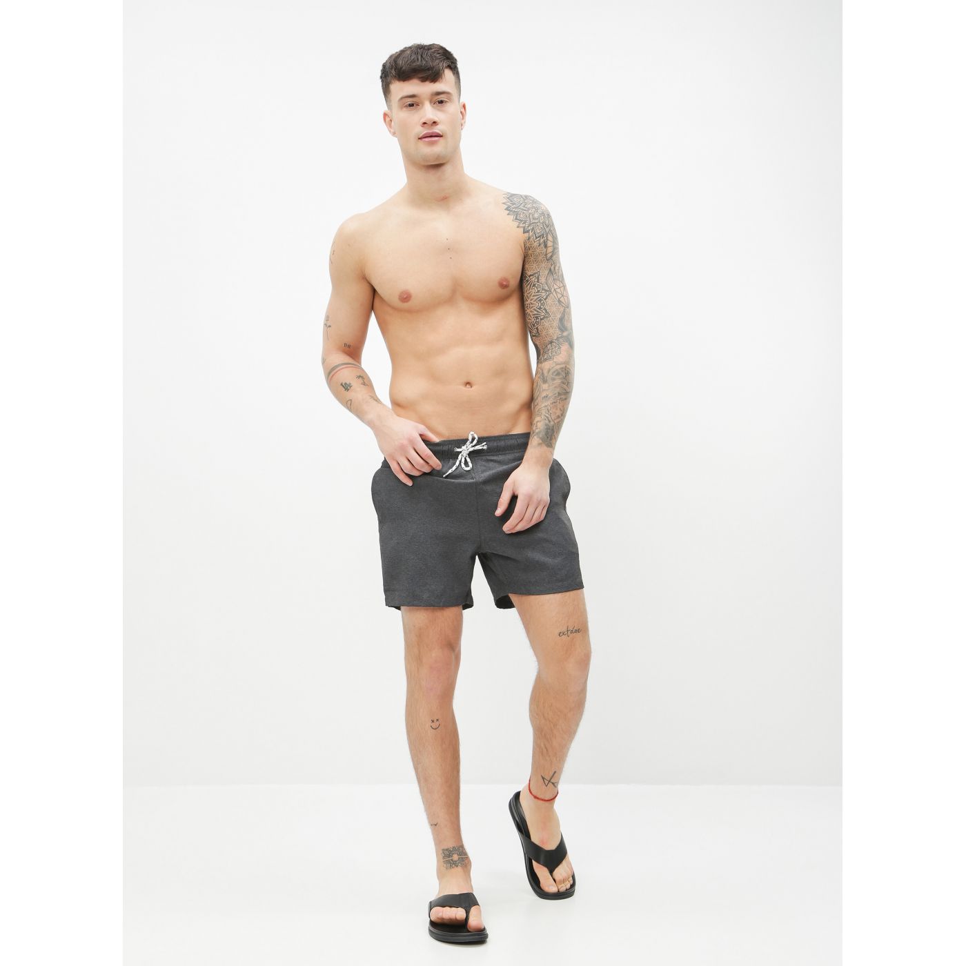 Dark Grey Men's Swimsuit Killtec Kuaro