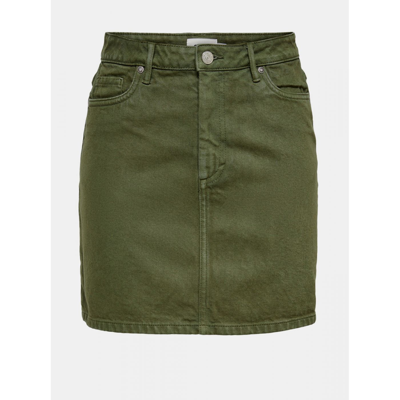 Dark green denim skirt ONLY Rose