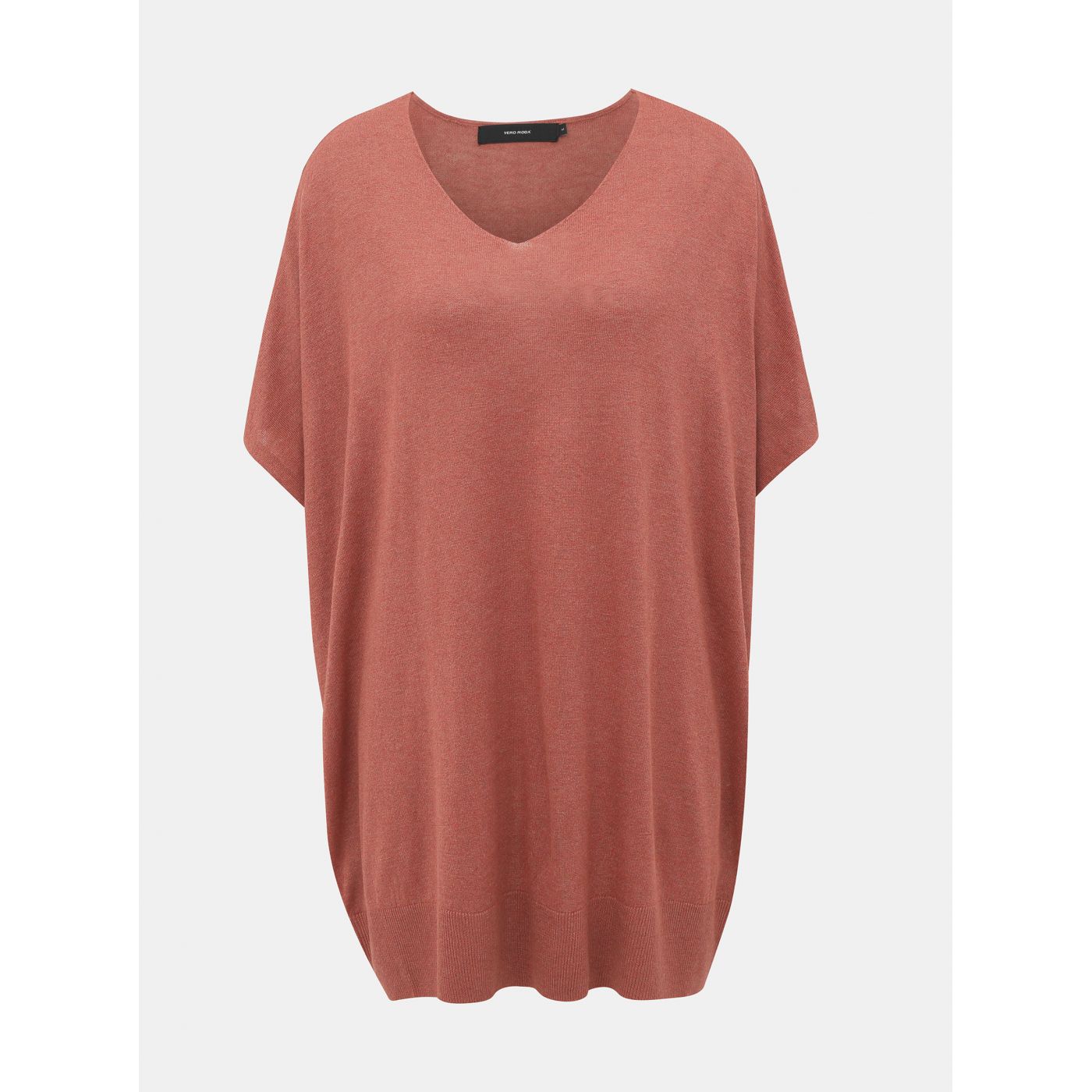 Brick oversize sweater with flax flax VERO MODA Eleo
