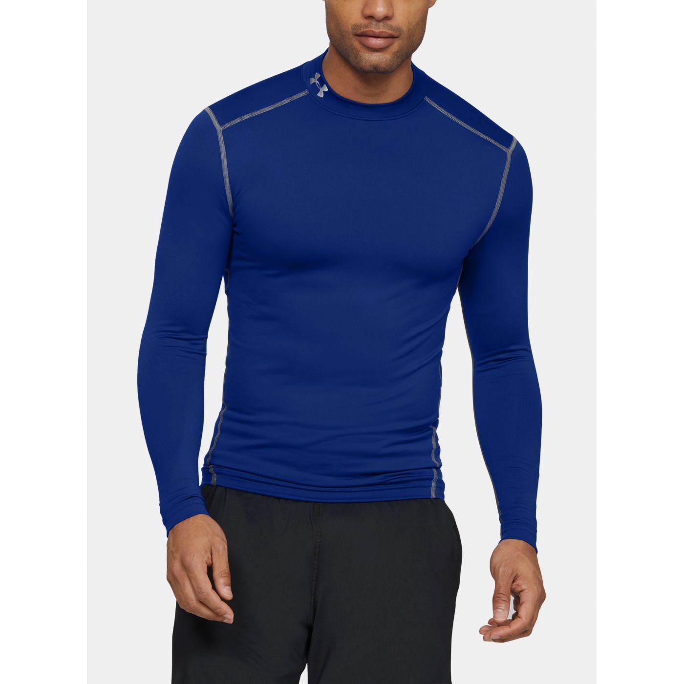 Blue Men's T-Shirt Mock Under Armour