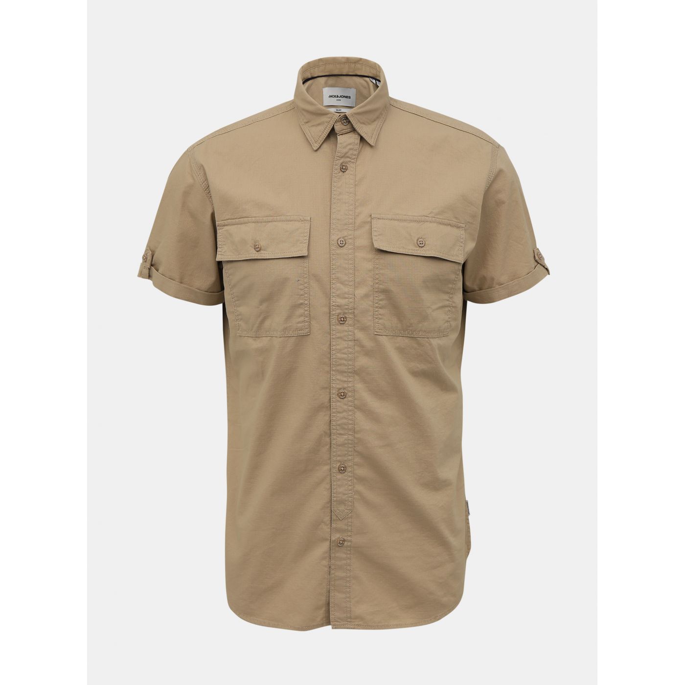 Light Brown Slim Fit Shirt Jack & Jones Marc