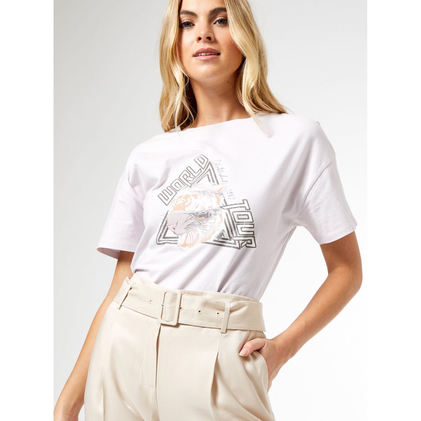 Light purple Dorothy Perkins T-shirt