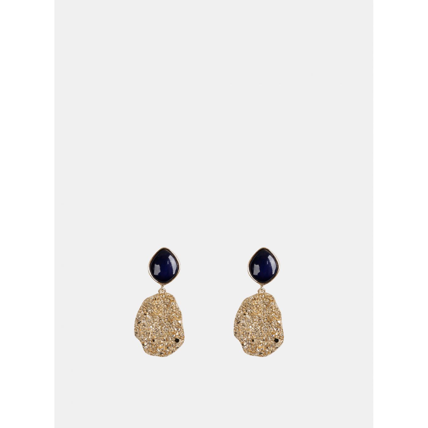 Earrings in blue-gold ONLY Daisi
