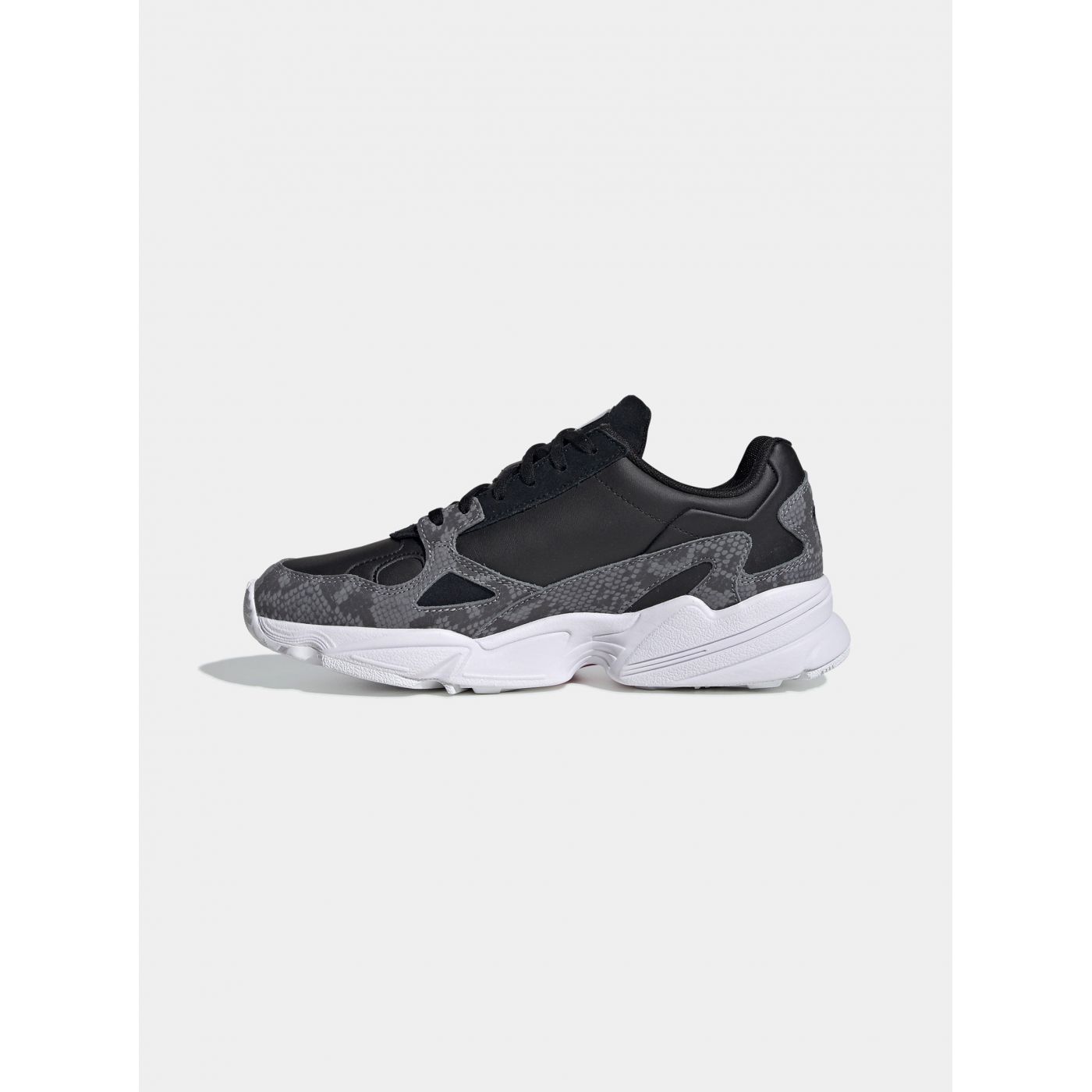 Women's Black Sneakers with Leather Details adidas Originals