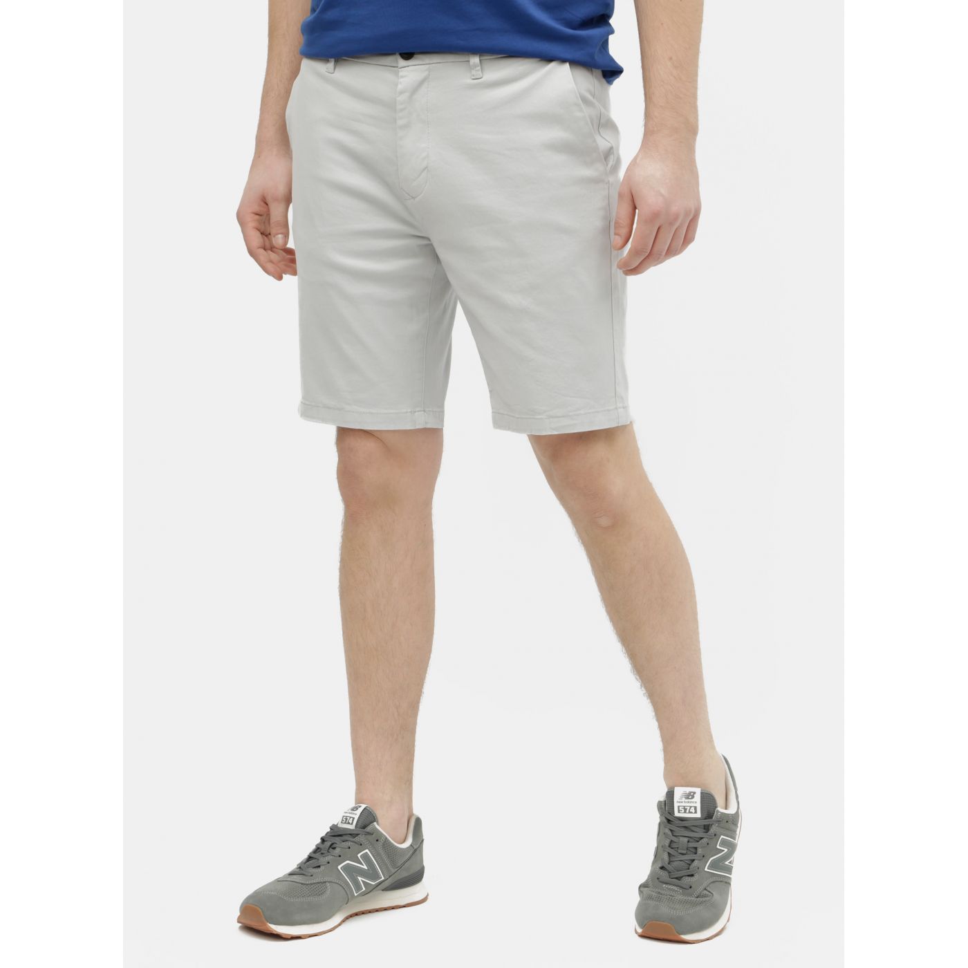 Burton Menswear London Grey Chino Shorts