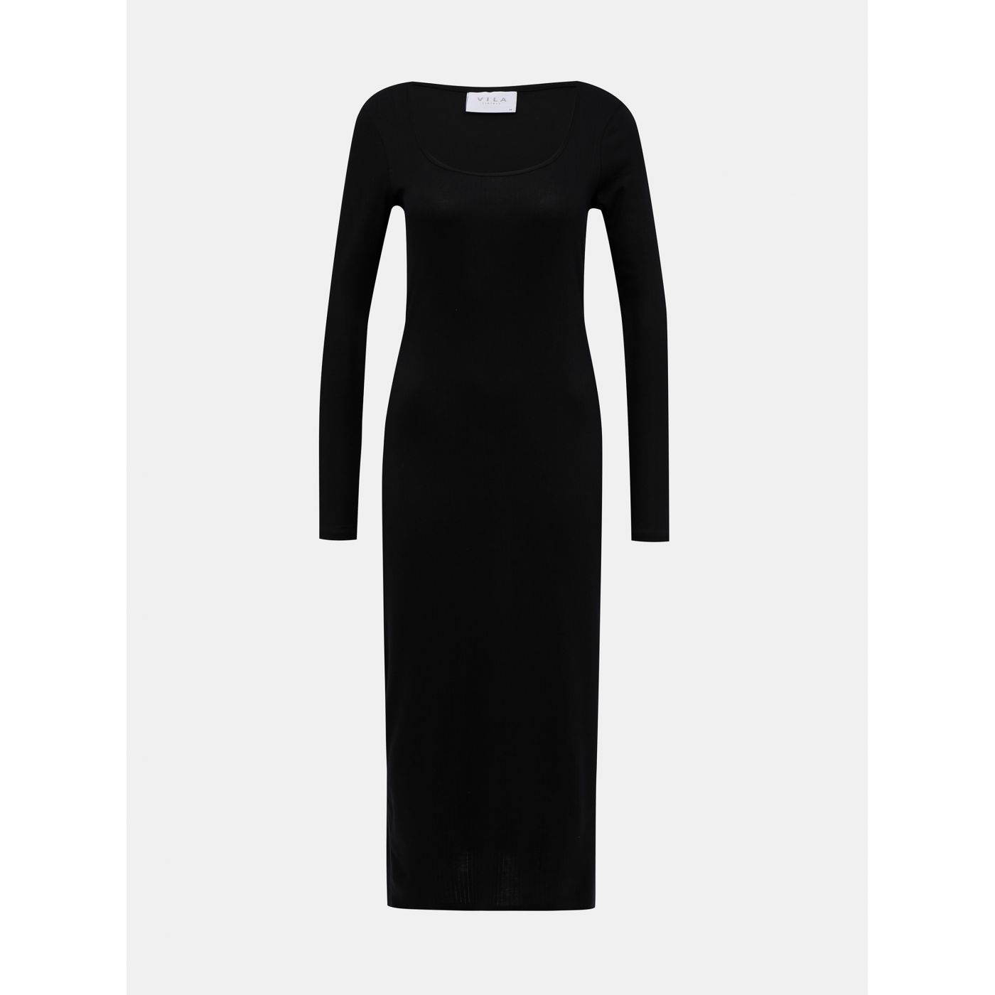 Black basic midid44 VILA Suloma