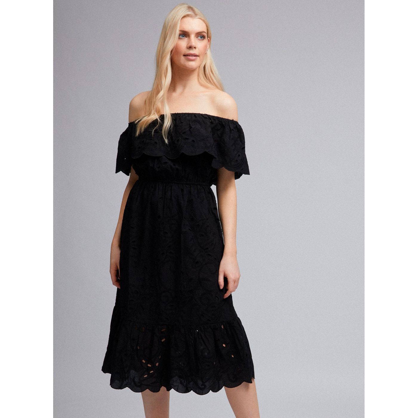 Dorothy Perkins Madeira Black Dress