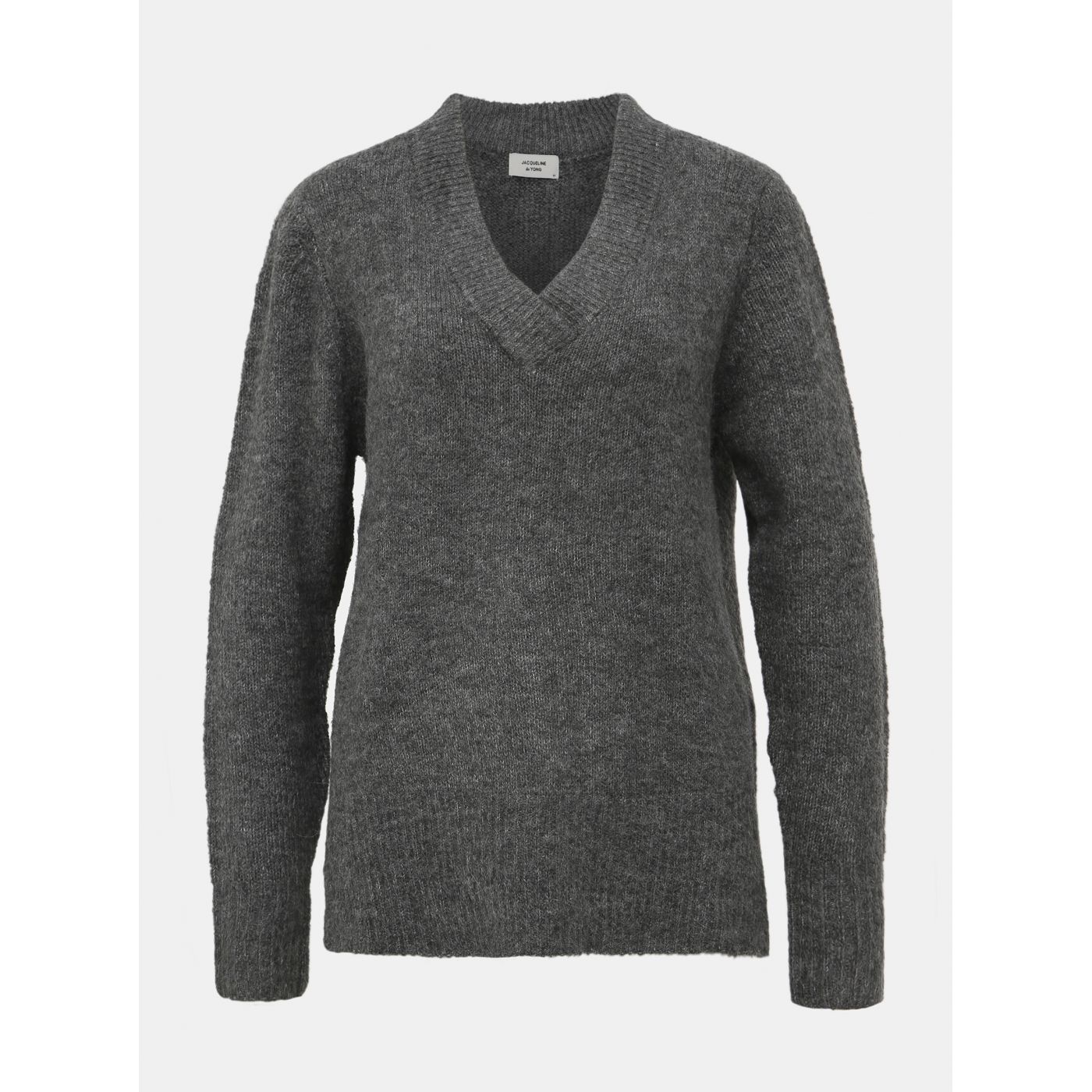 Grey sweater Jacqueline de Yong Adina