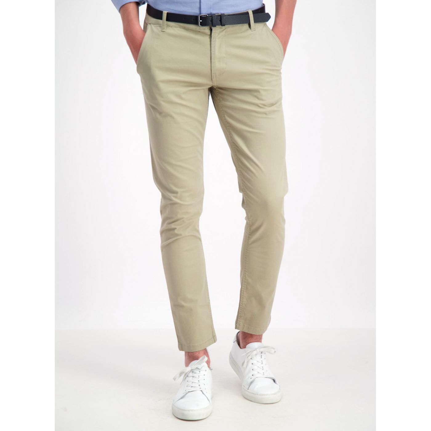 Beige Chino Pants Shine Original