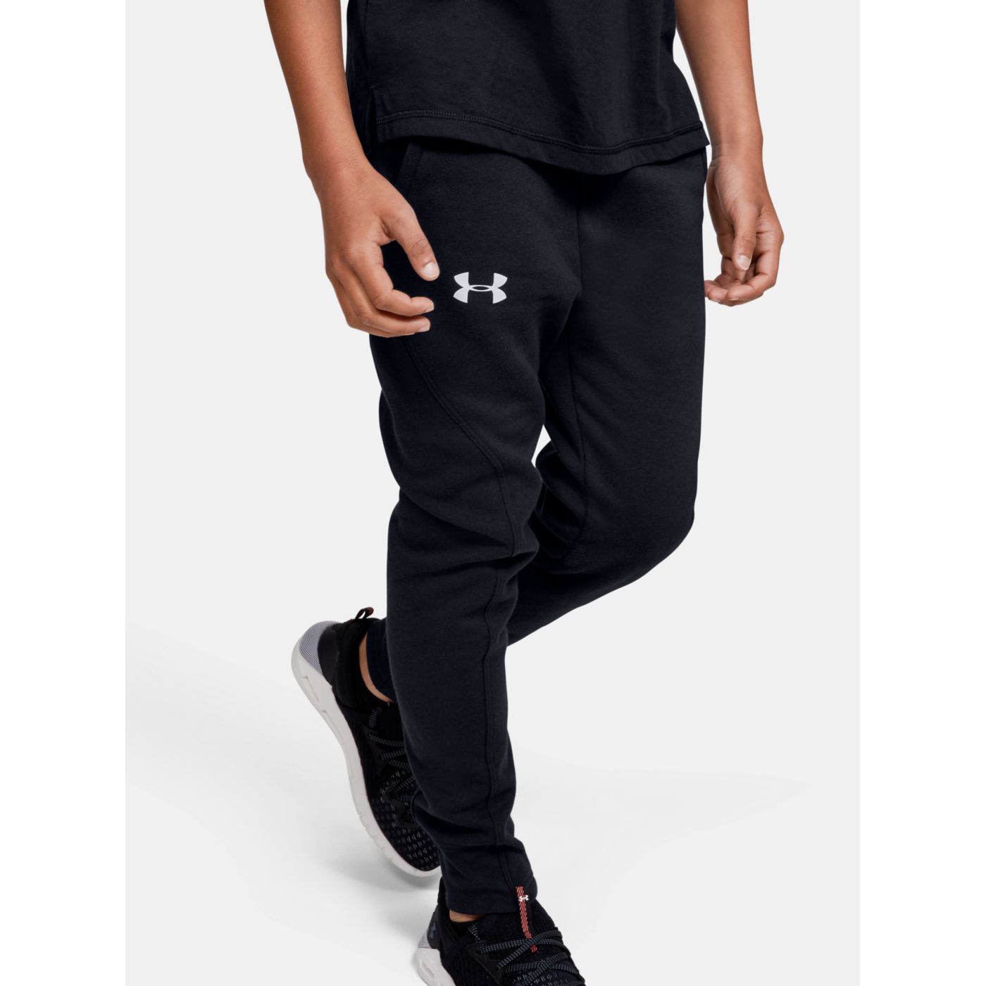 Black Boy Sweatpants Rival Under Armour