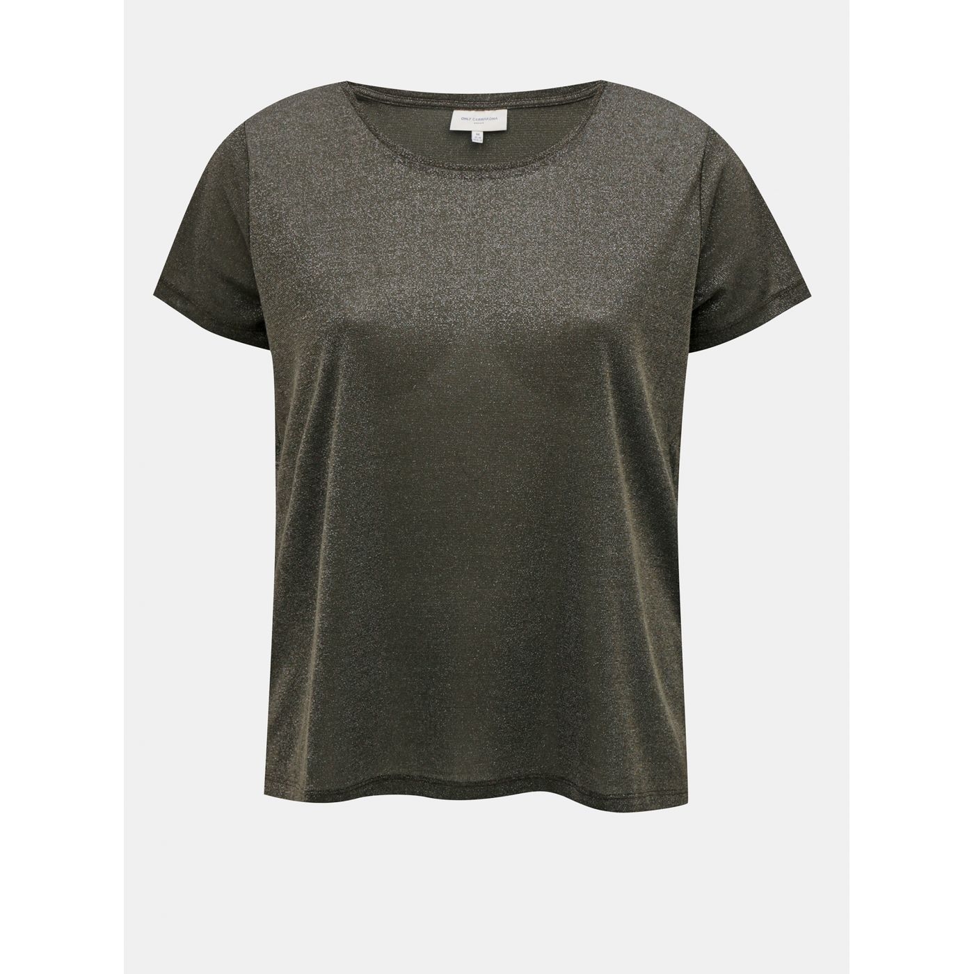 Dark grey basic T-shirt ONLY CARMAKOMA Rex