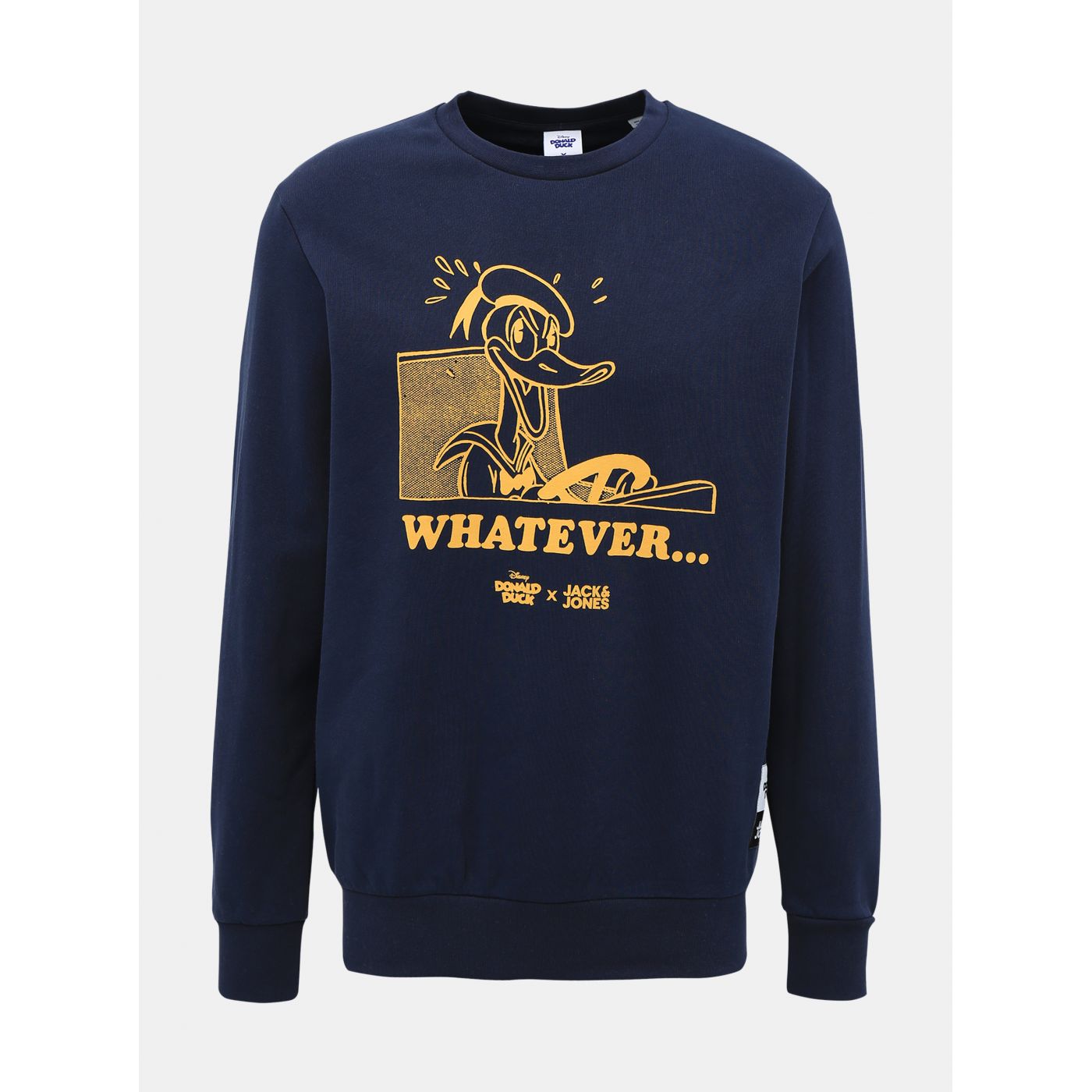 Dark blue Hoodie with Jack & Jones Donald Duck print