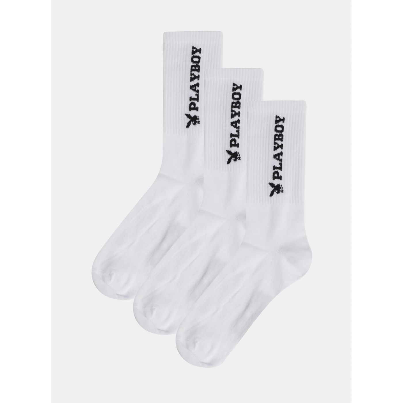 Set of three pairs of white socks Jack & Jones Playboy